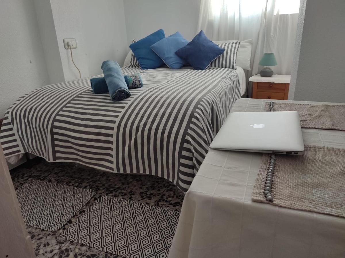 Sunset Room At Front Beach - Habitacion En La Playa Piso Privado 타베르네스 데 발디그나 외부 사진