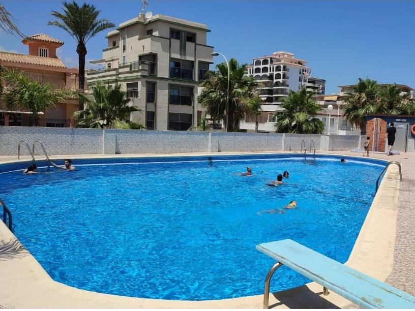 Sunset Room At Front Beach - Habitacion En La Playa Piso Privado 타베르네스 데 발디그나 외부 사진