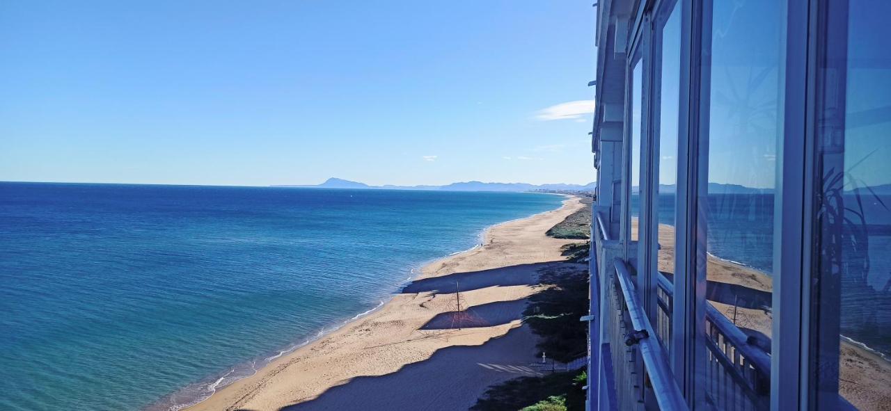 Sunset Room At Front Beach - Habitacion En La Playa Piso Privado 타베르네스 데 발디그나 외부 사진