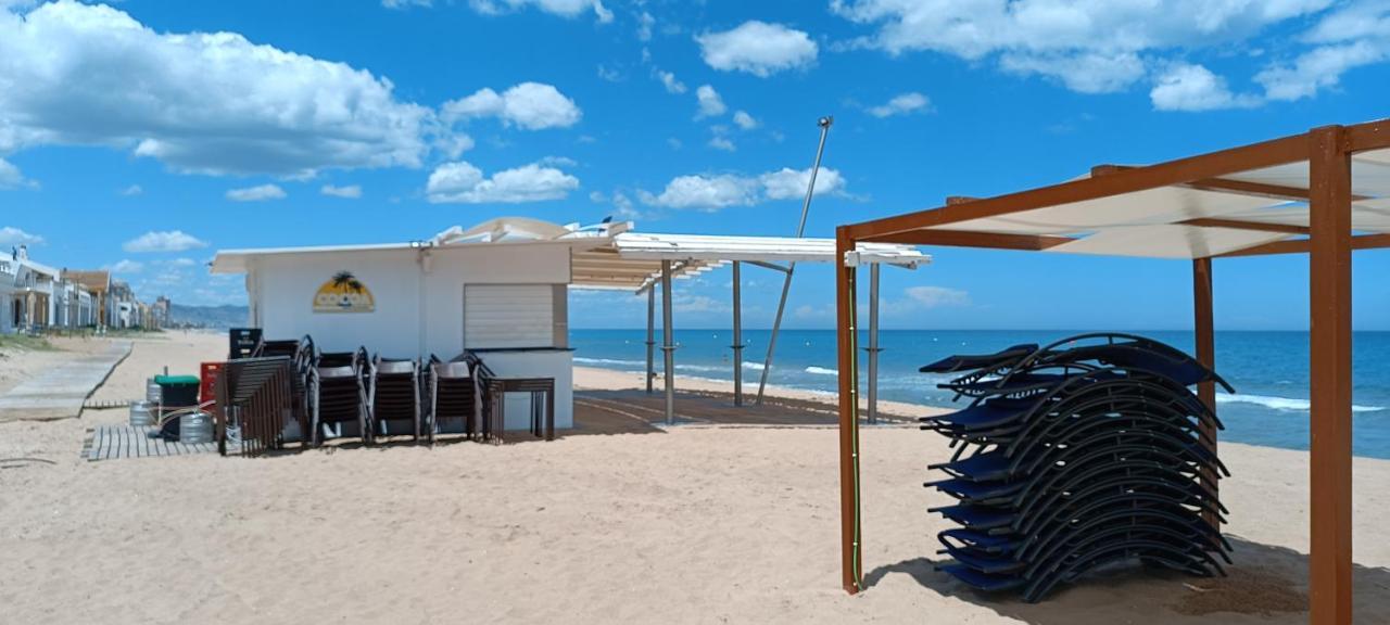 Sunset Room At Front Beach - Habitacion En La Playa Piso Privado 타베르네스 데 발디그나 외부 사진